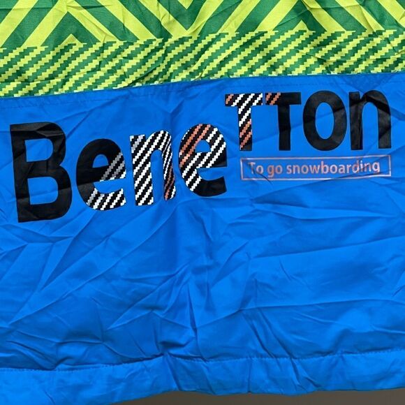 Color’s of Benetton Kids Snowboarding Ski Jacket Sz 14-16 Host Pick - Picture 3 of 8